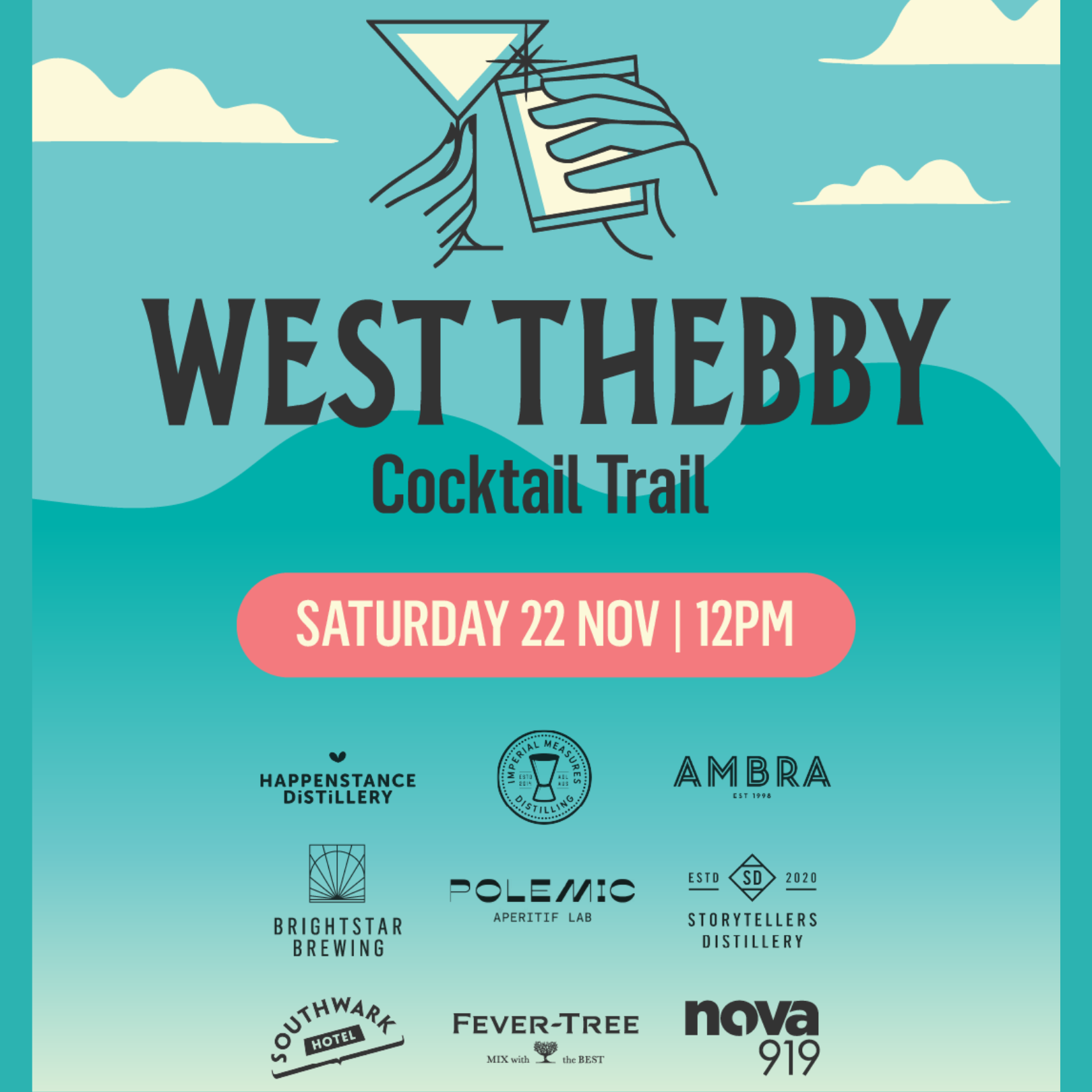 The West Thebby Cocktail Trail
