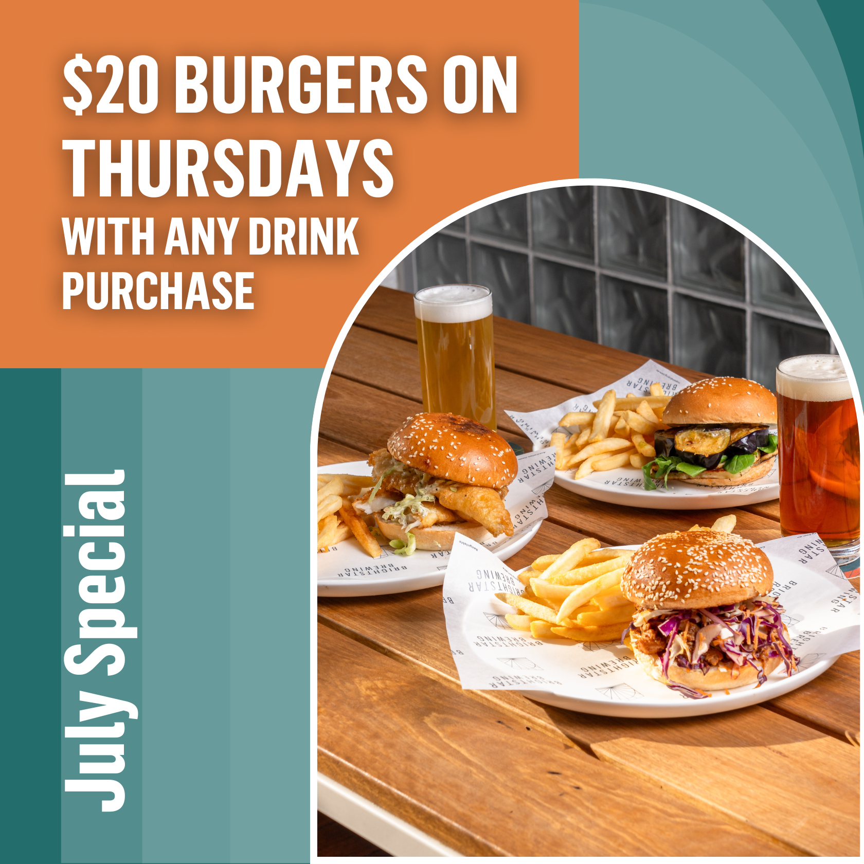 Thursday Burger Special