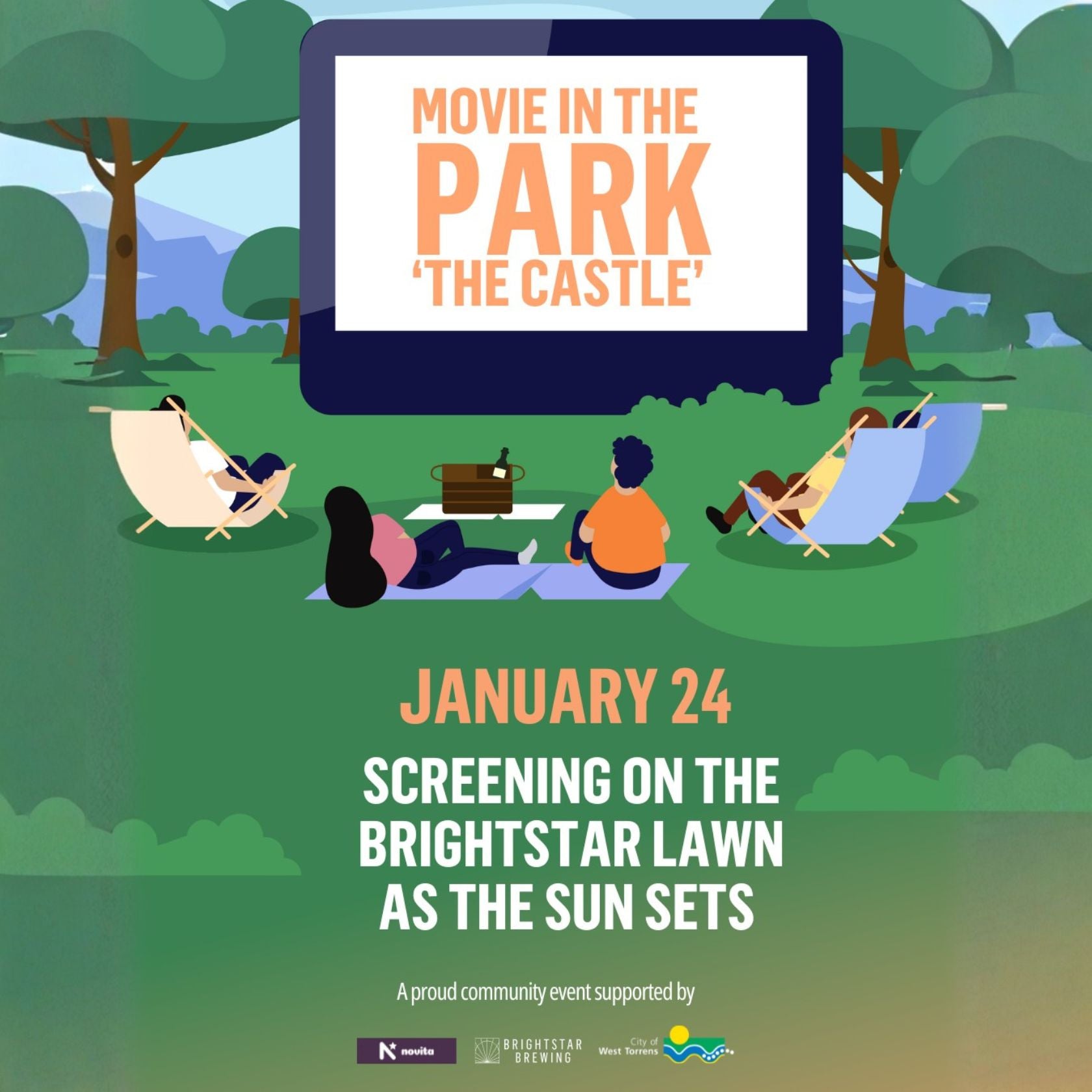 Cinema in the Park - The Castle!